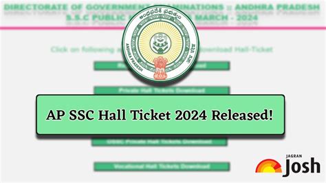 ap ssc results 2020 hall ticket download